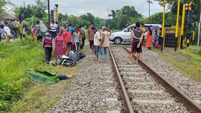 Kecelakaan Maut Renggut Nyawa Ibu dan Anak Karena Abaikan Serine Kereta Api