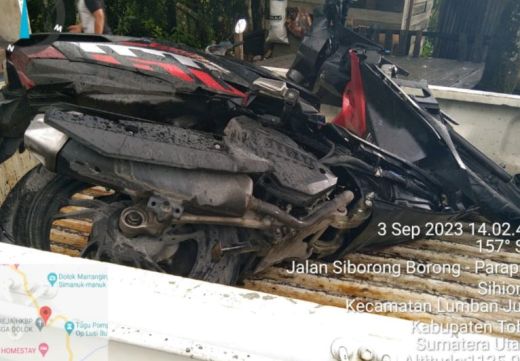 1 Orang Luka Parah dalam Kecelakaan Mini Bus Ford Everest Lawan Sepeda Motor Vario