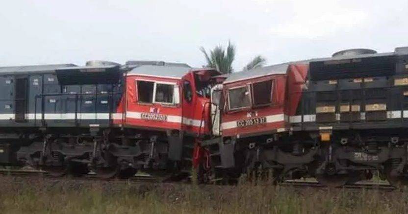 2 KA Babaranjang Adu Moncong di Lampung Tengah, 4 Korban Luka-luka