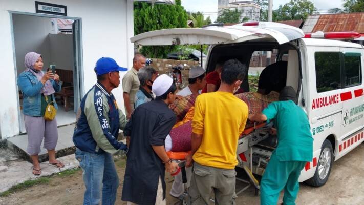3 Orang Tewas Usai Mobil Masuk Ke Parit di Jalan Buntok-Palangka Raya