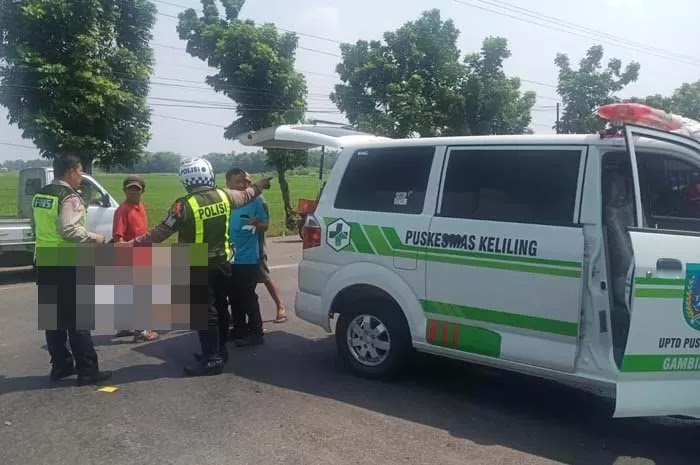 4 Kendaraan Kecelakaan Beruntun di Jalur Arteri Jombang, Pemotor Asal Surabaya Tewas Terlindas Truk