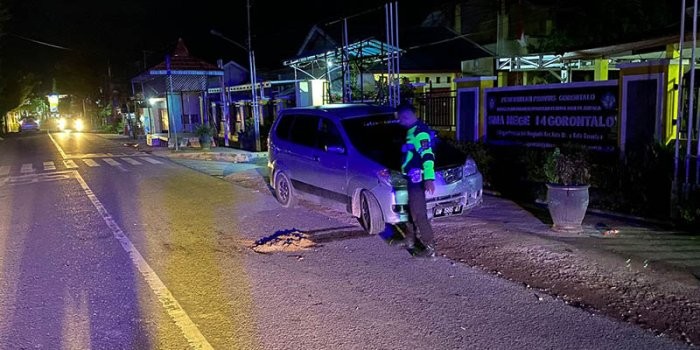 Anggota Polri di Gorontalo Tewas Tertabrak Motor di Jalan Brigjen Piola Isa