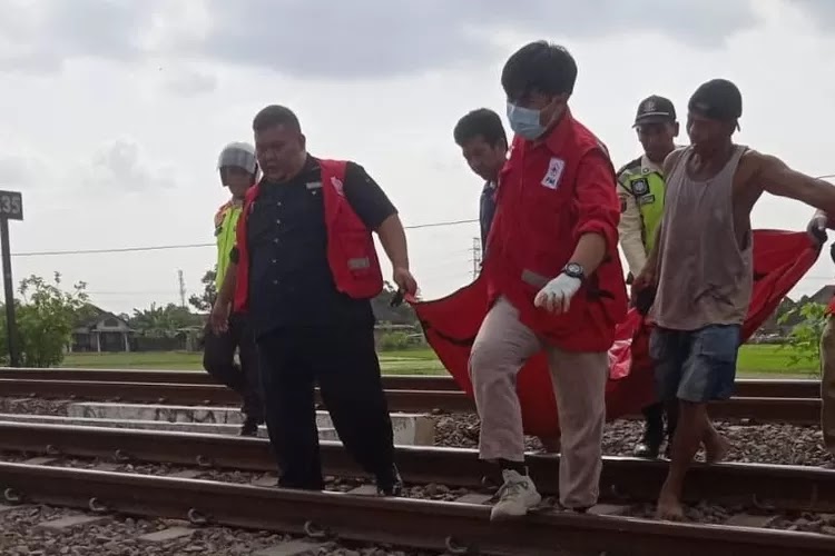 Angkut Bibit Padi, Kakek Tuna Rungu Tewas Tersambar Kereta Api Sancaka