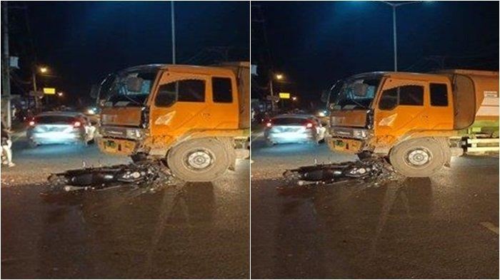 Boncengan Motor Lalu Tabrak Truk Lagi Putar Balik di Indralaya Ogan Ilir, 2 Remaja Tewas