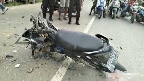 Dua Pelajar SMA Kembar Tewas Kecelakaan di Pangkep Sulsel
