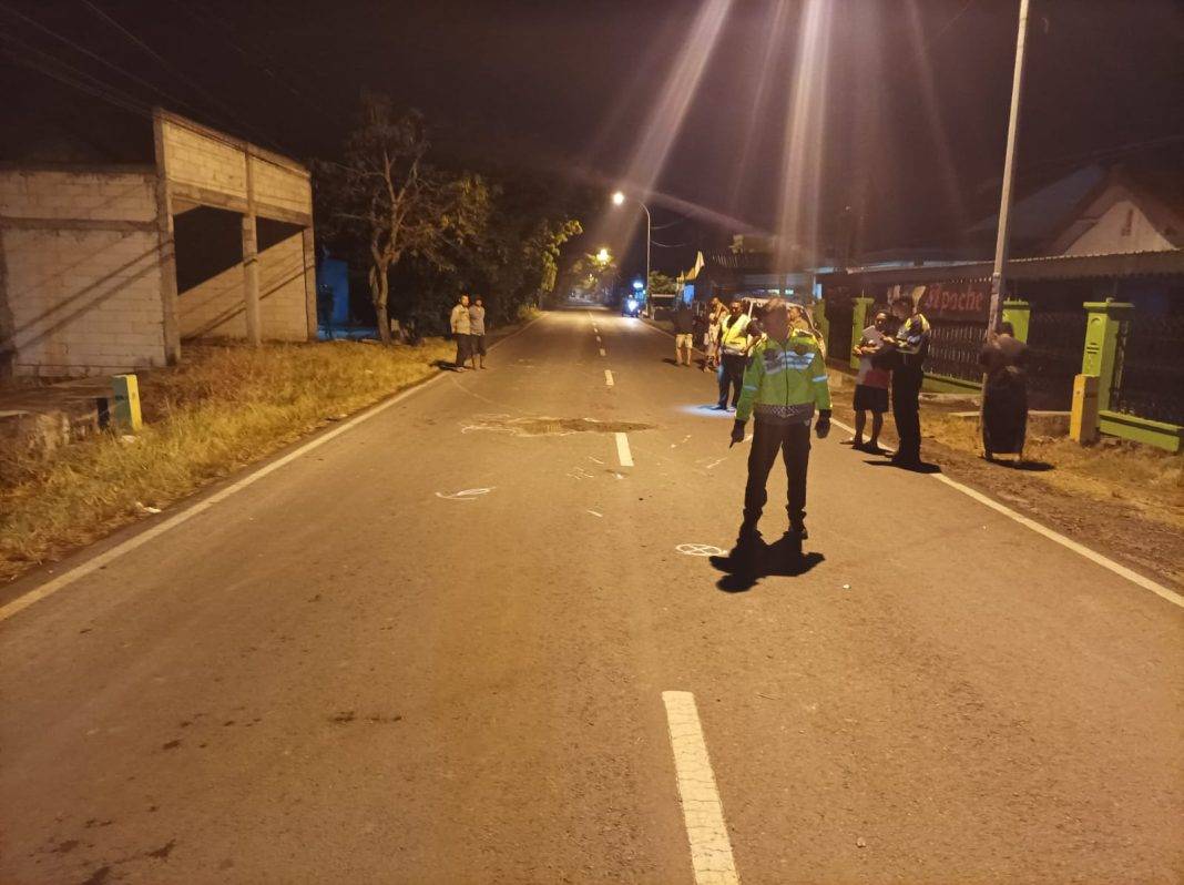 Dua Pemuda Tewas Usai Kecelakaan Adu Moncong di Balongpanggang Gresik