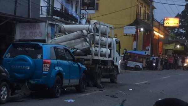Ibu Kepsek Teladan Jadi Korban Tewas Kecelakaan Truk Gas Meledak di Sukabumi