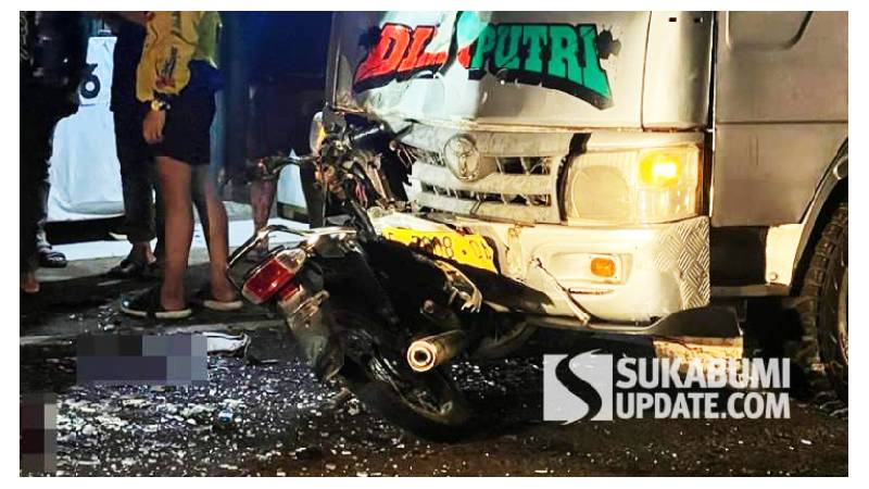 Kecelakaan Adu Banteng Motor vs ELF, Penjual Bakso Cuanki Tewas di Surade Sukabumi