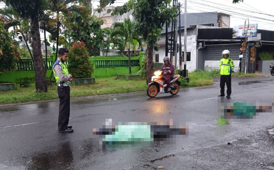 Kecelakaan Beruntun di Bantul Pesepeda Jadi Korban Tewas