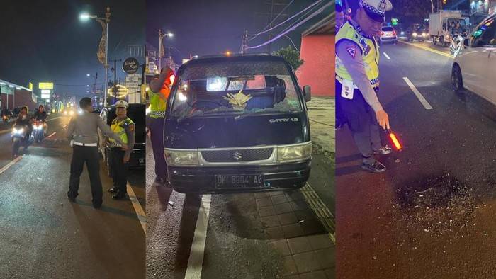 Kecelakaan Carry Pikap Tabrak Orang Jalan di Kota Denpasar hingga Tewas