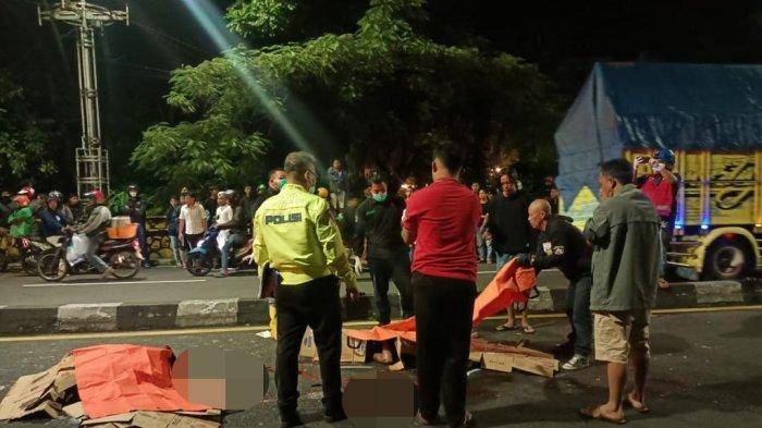 Kecelakaan Dua Remaja Tewas usai Terlempar dari Motor Lalu Terlindas Bus di Blimbing Malang