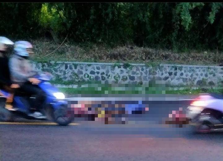 Kecelakaan Maut, Pengendara Nmax Tewas Ditempat di Jalan Raya Ir Soekarno Sumedang