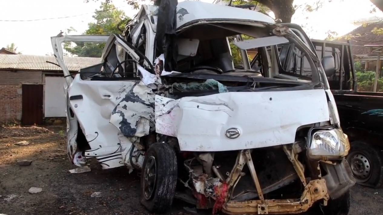 Kecelakaan Maut Kembali Terjadi di Pringsewu, Dua Korban Meninggal Dunia
