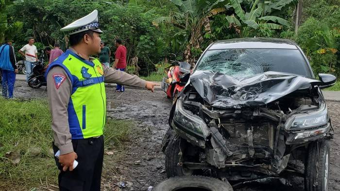 Kecelakaan Maut di Muara Enim: Beat Hantam Mobil Avanza, Pemotor Tewas