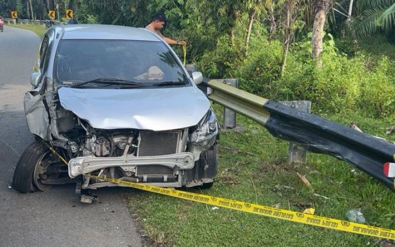 Kecelakaan Mobil Ayla Vs Motor Beat di Kaur, 1 Orang Tewas