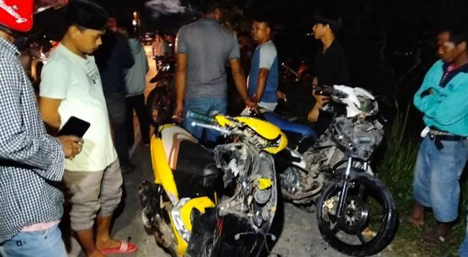 Kecelakaan Motor Jupiter MX vs Yamaha Mio di Polewali Mandar, 1 Tewas-1 Luka Parah