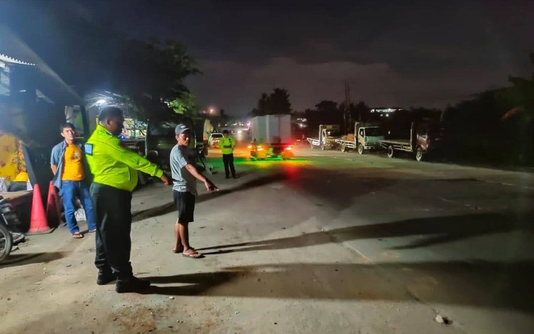 Kecelakaan Pemotor Honda Vario Tewas Terlindas Truk Tangki di Serang