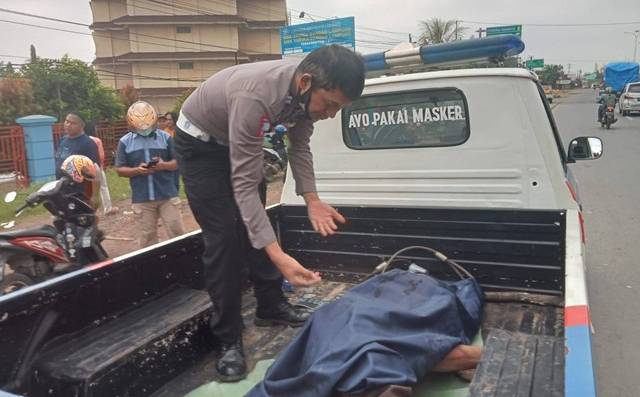 Kecelakaan Seorang Lansia Tewas usai Jadi Korban Tabrak Lari di Bandar Lampung