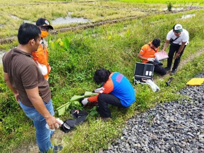 Kecelakaan Seorang Warga Asal Sidoarjo Tabrakkan Diri ke Kereta Api di Malang hingga Tewas