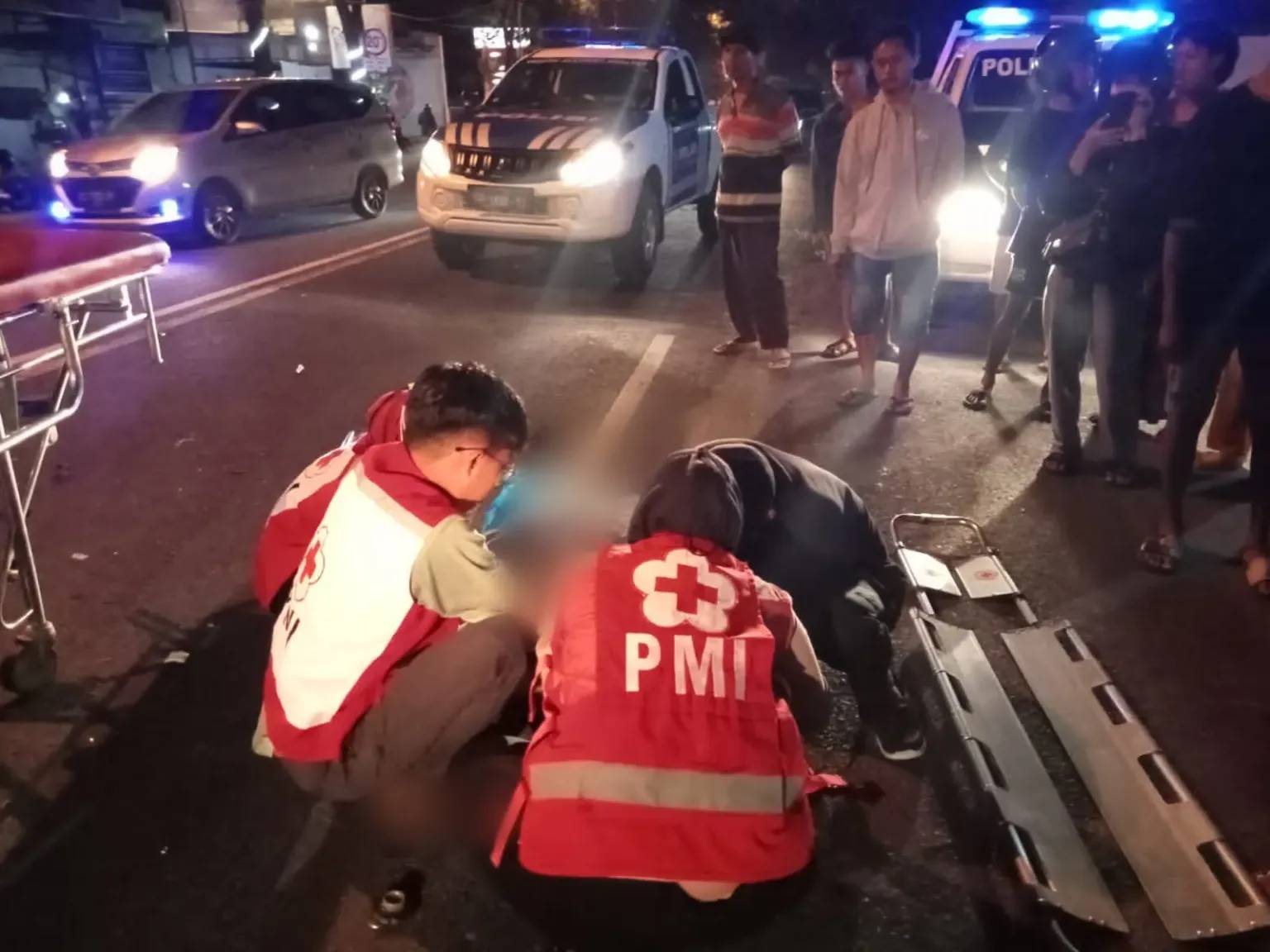 Kecelakaan Sepeda Motor dengan Mobil di Jalan Raya Sukowati Sragen, 1 Orang Tewas