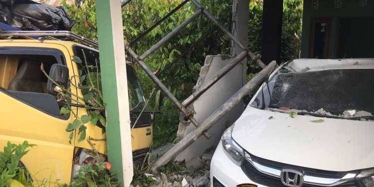 Kecelakaan Truk Tabrak Rumah hingga Mobil di Gunungkidul, Sopir Diduga Mengantuk
