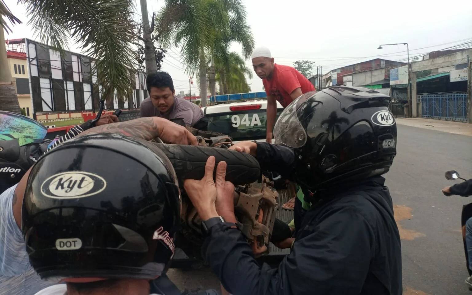 Kecelakaan di Depan Mako Brimob Kubu Raya, Seorang Pemotor Tewas Jadi Korban Tabrak Lari
