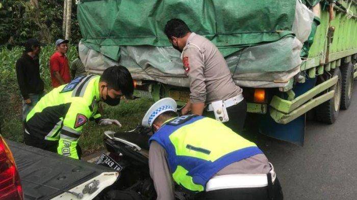 Kecelakaan di Metro Lampung Pegawai RSUD A Yani Tewas usai Tabrak Fuso Parkir