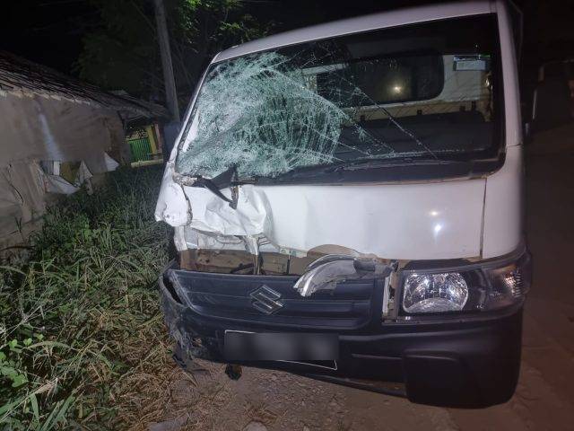 Mahasiswa Pemotor Honda Beat Kecelakaan dengan Pikap di Serang, Korban Tewas