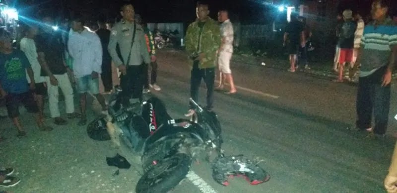 Mahasiswa di Kintom Tabrak Nenek Pejalan Kaki Hingga Tewas