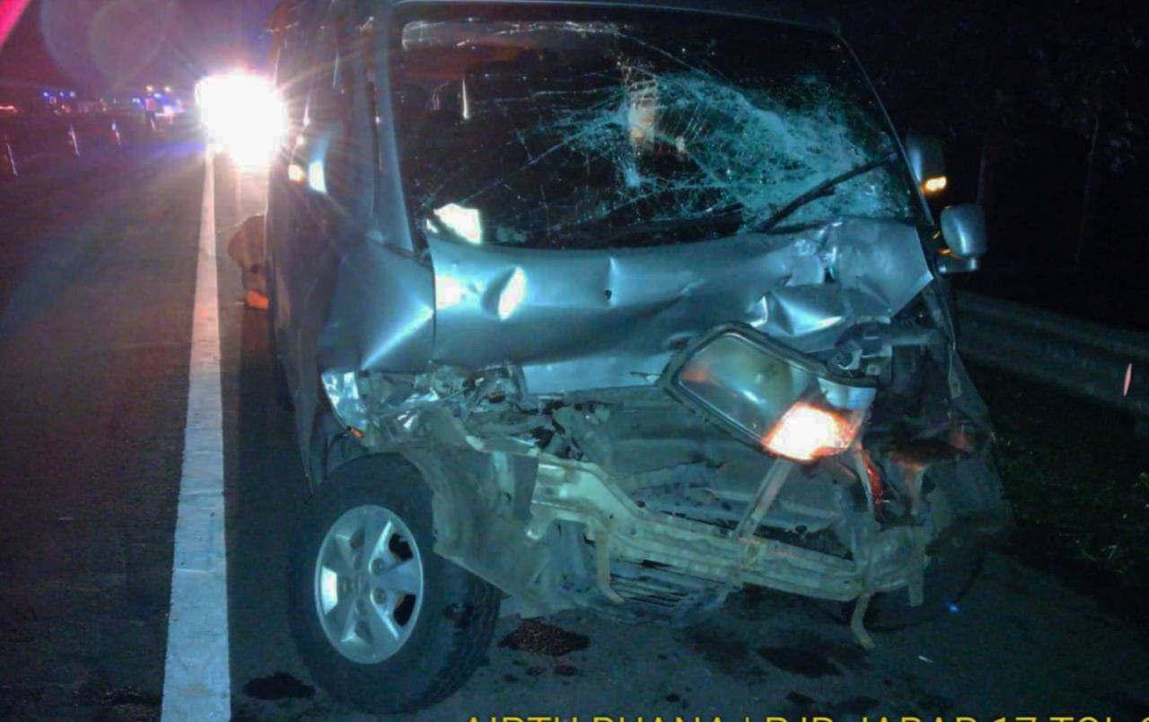 Mobil GranMax Alami Kecelakaan di Tol Cipali Purwakarta, 7 Penumpang Luka-Luka