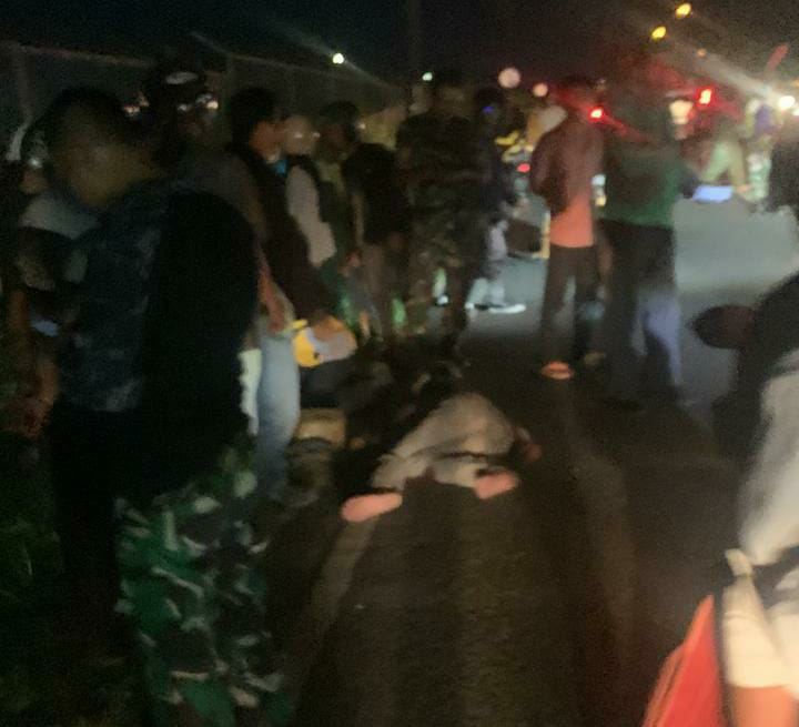 Pasutri Alami Kecelakaan di Jalan A.Yani KM25 Martapura Kab Banjar, Suami Tewas