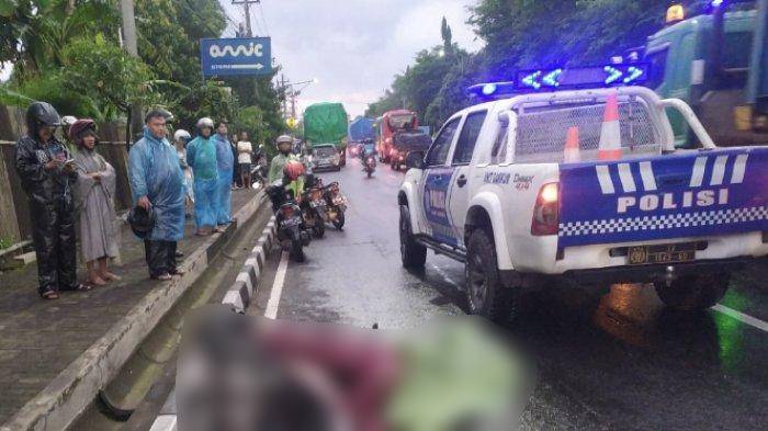 Senggolan Lalu Terjatuh, Pemotor Tewas Tertabrak Truk di Ungaran Semarang