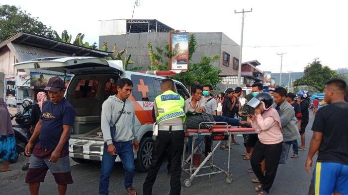 Pemotor Tewas Usai Tabrak Pejalan Kaki di Desa Biak Banggai