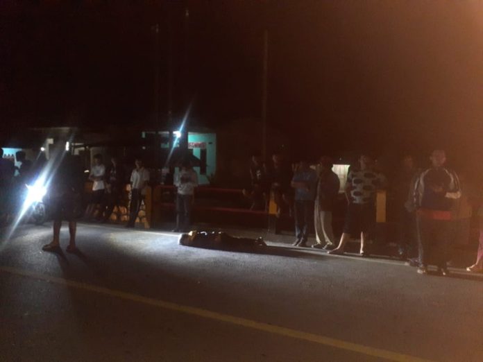 Ribut dan Lari ke Jalan, Seorang Warga Tewas Ditabrak Mobil