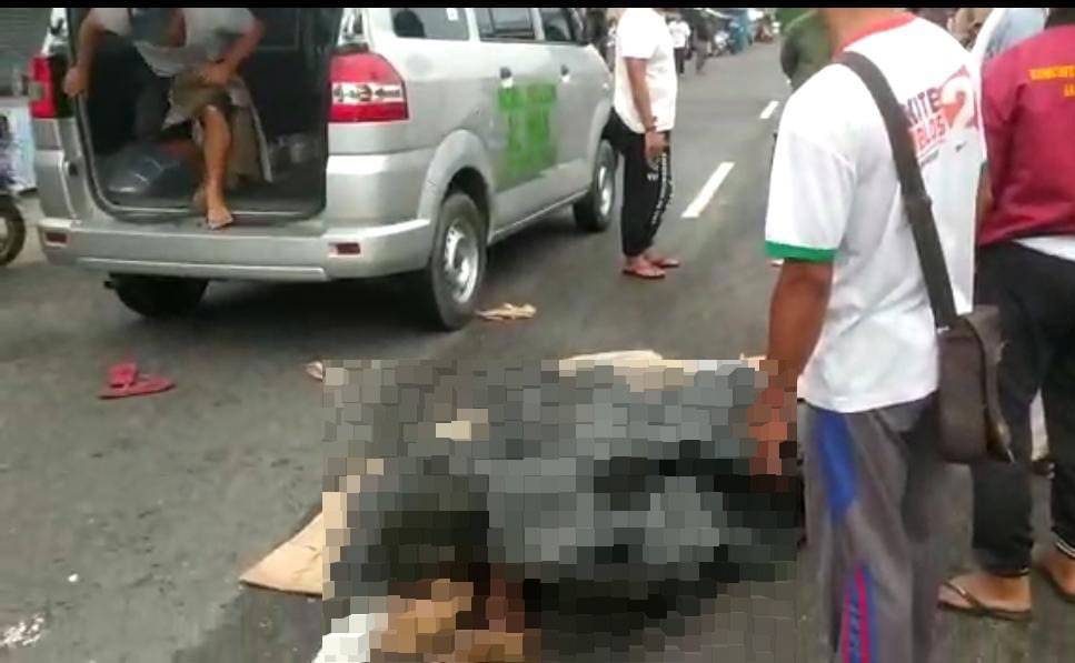 Seorang Nelayan Ditabrak Pikap hingga Tewas di Pasar Air Itam Pangkalpinang