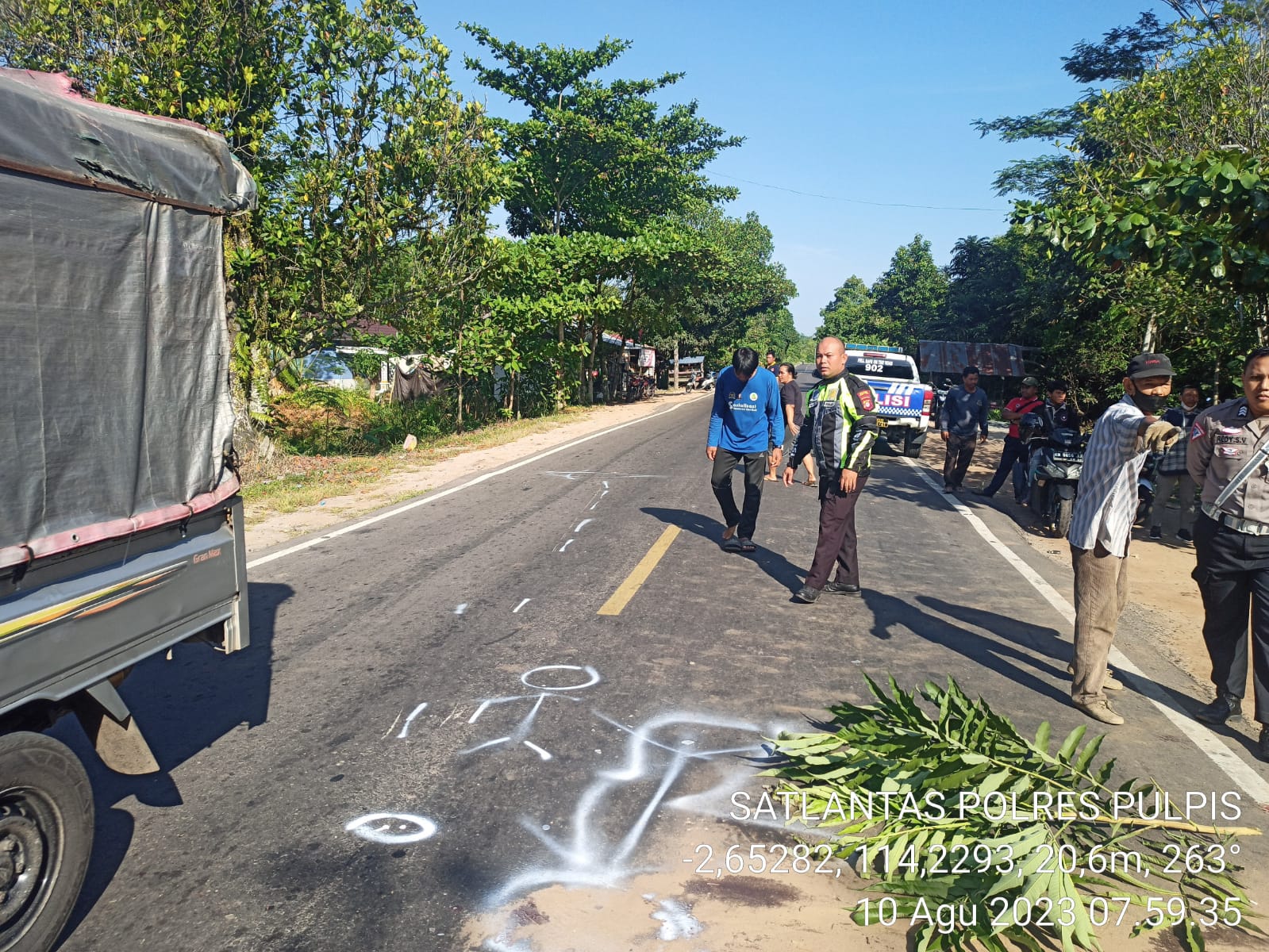 Tabrak Lari di Desa Garung, Pengendara Motor Meninggal Dunia