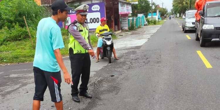 Tabrakan Motor saat Belok di Kalasan Sleman, Seorang Kakek Tewas