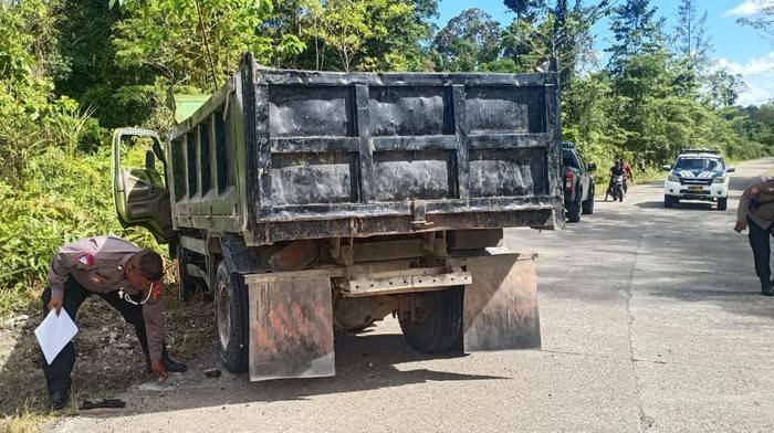 Tabrakan di Mimika Tewaskan 5 Orang-20 Terluka, Sopir Truk Kabur