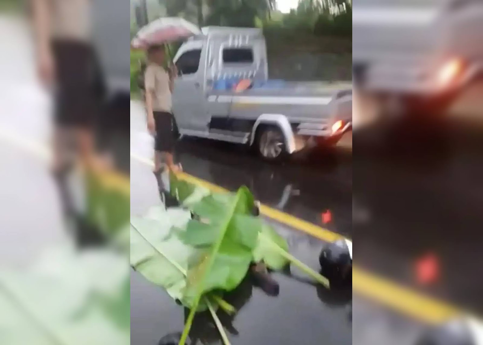 Terjatuh dari Motor Akibat Jalan Licin, Seorang Pelajar Tewas Dihantam Mobil di Lampung Utara