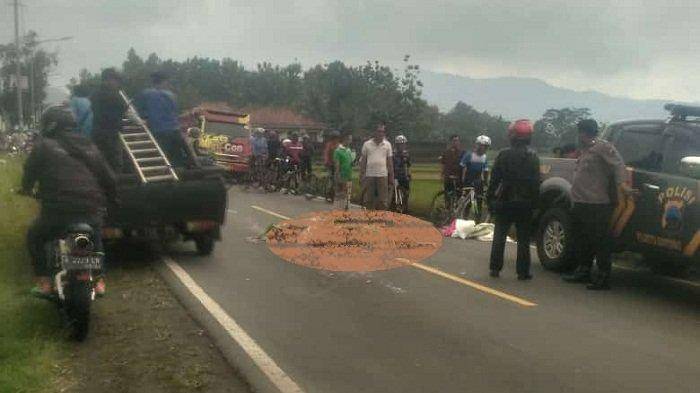 Truk Tangki LPG Hantam 2 Motor yang usai Alami Kecelakaan di Rawalo Banyumas, 2 Remaja Tewas