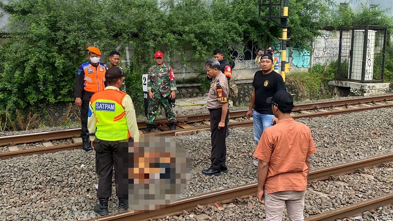 Hendak ke Gereja, Wanita Muda Tewas Tertabrak Kereta Api di Bekasi