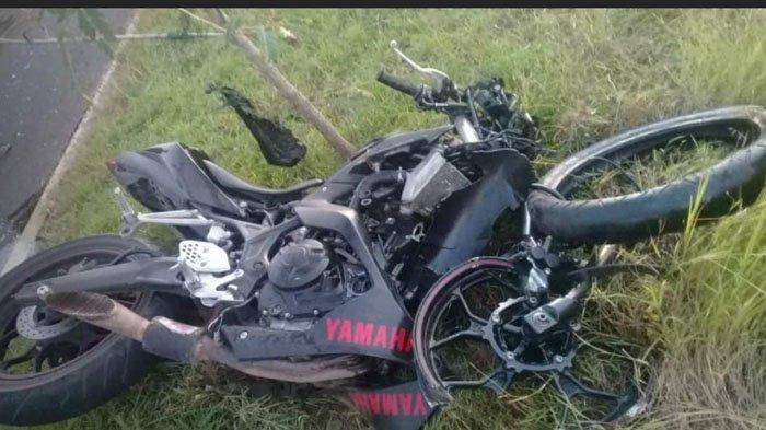 Motor Yamaha R25 Tabrak Pantat Bus Wisata di Tawangmangu, Seorang Mahasiwa UNS Tewas