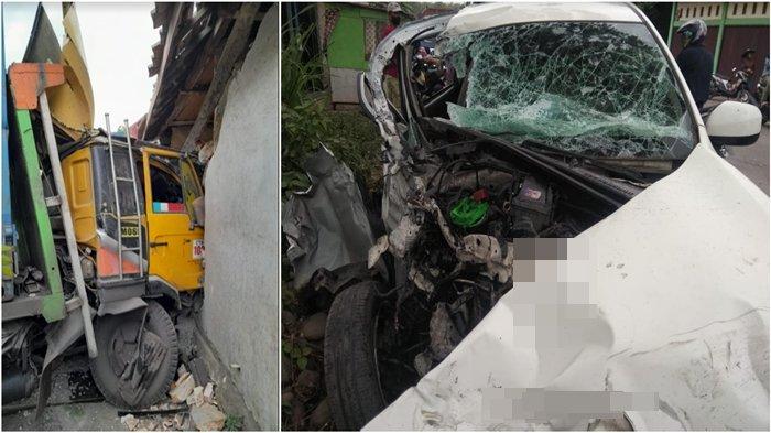 Kecelakaan di Lahat, Xenia vs Truk Tronton Adu Banteng, Satu Orang Tewas