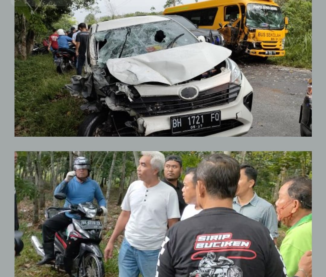 Merinding, Gubernur Jambi Al Haris Bantu Evakuasi Korban Kecelakaan & Diantar ke Rumah Sakit
