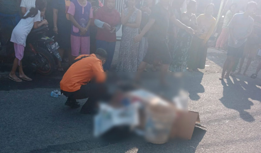 Nasib Naas Pengendara Motor ini, Gagal Nyalip, Tewas Dilindas Truk